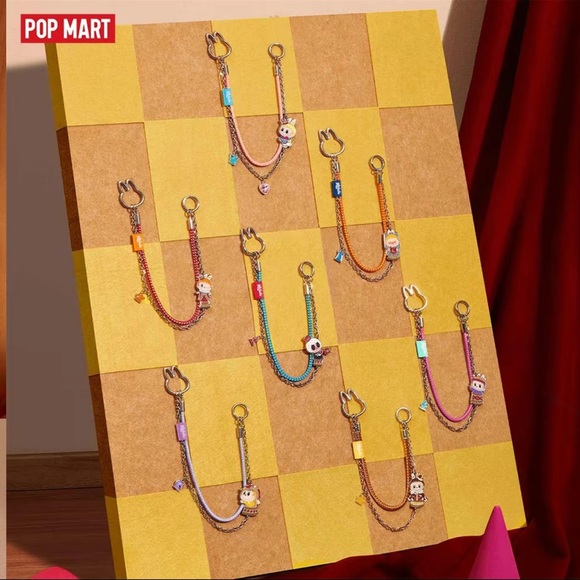 POP MART The Monsters Let's Checkmate Series-Pendant Blind Box Labubu Authentic - Picture 10 of 12